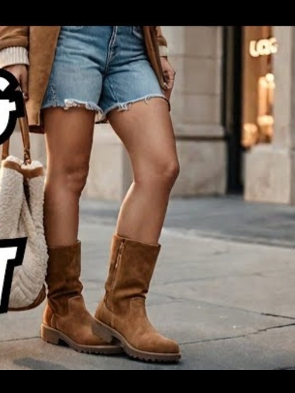 UGG Women's Brown Suede Winter Boots